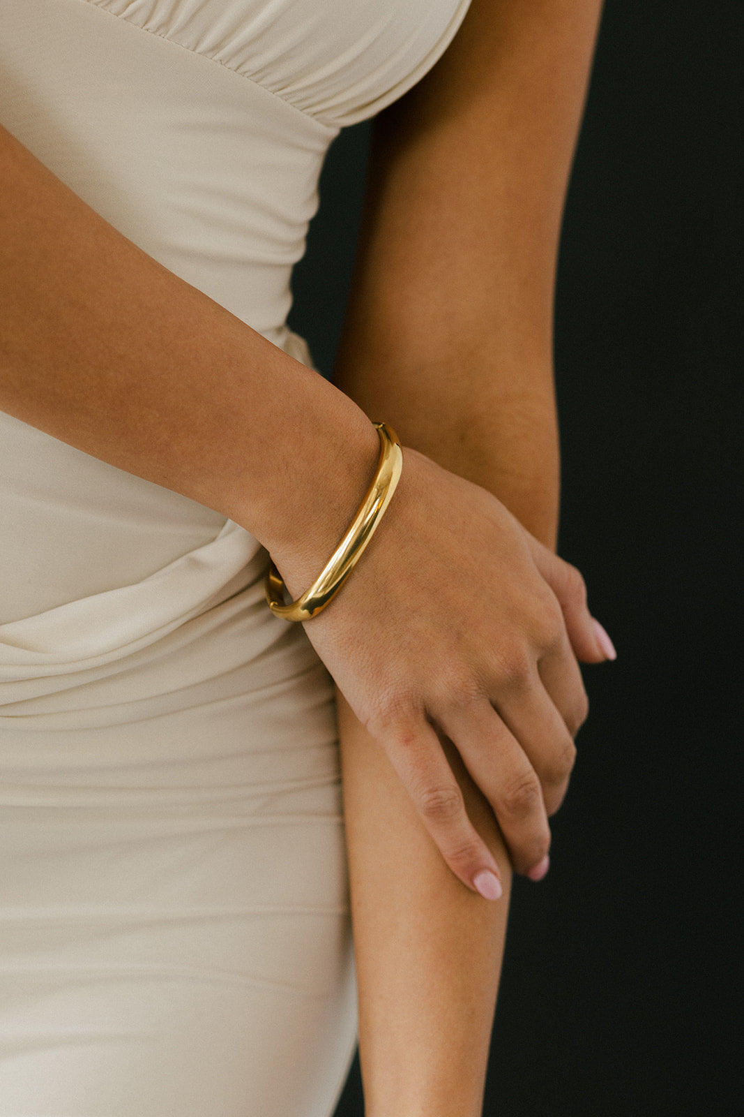 Martine - Gold Cuff Bracelet