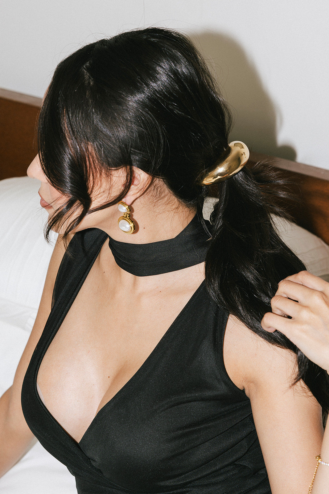 Gold Hair Cuff