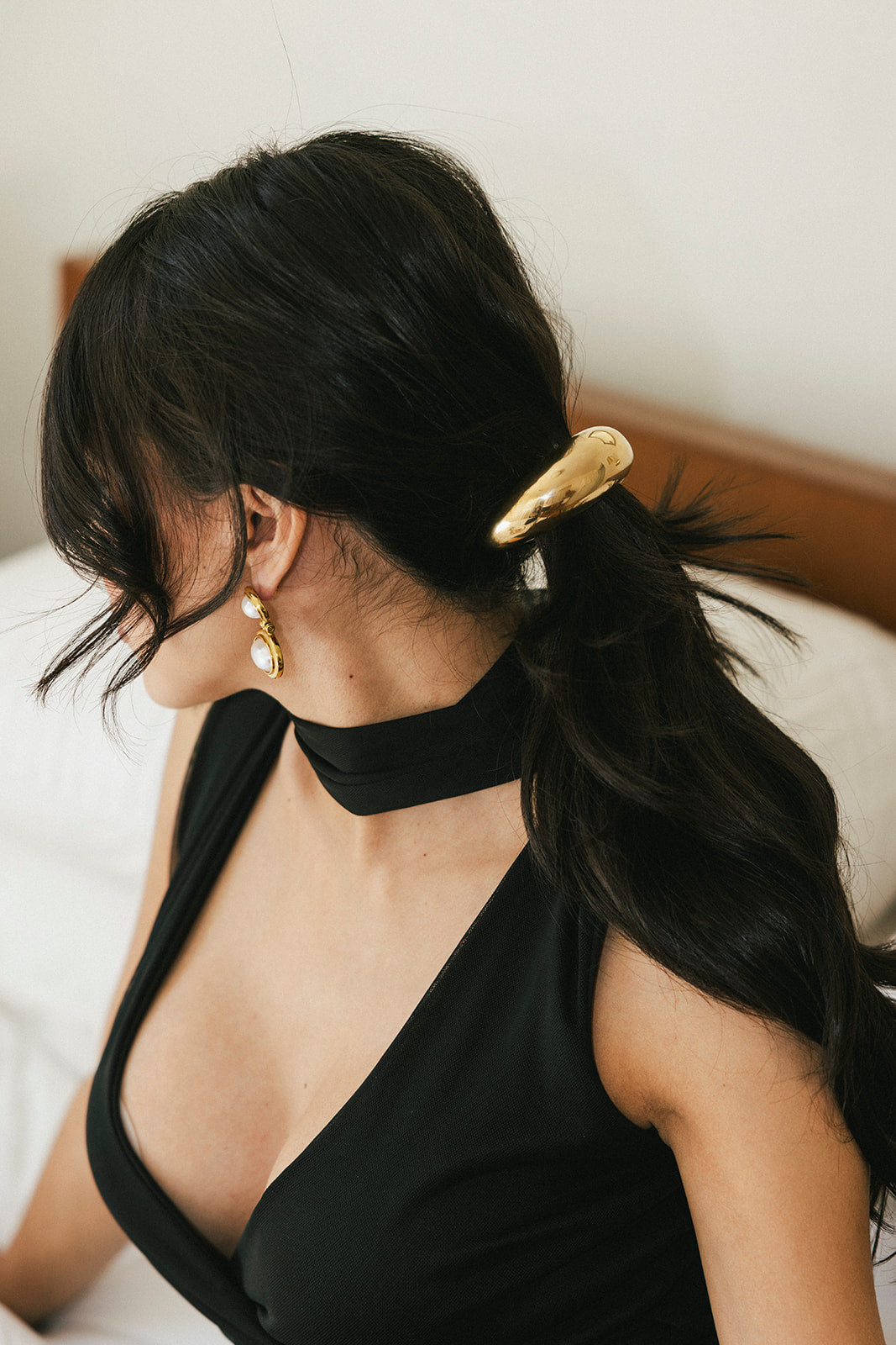 Gold Hair Cuff