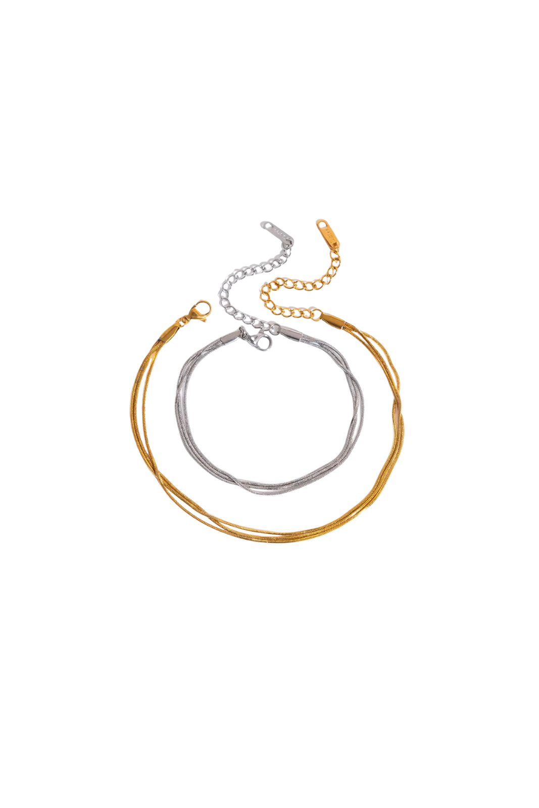 Layered Think Snake Bracelet