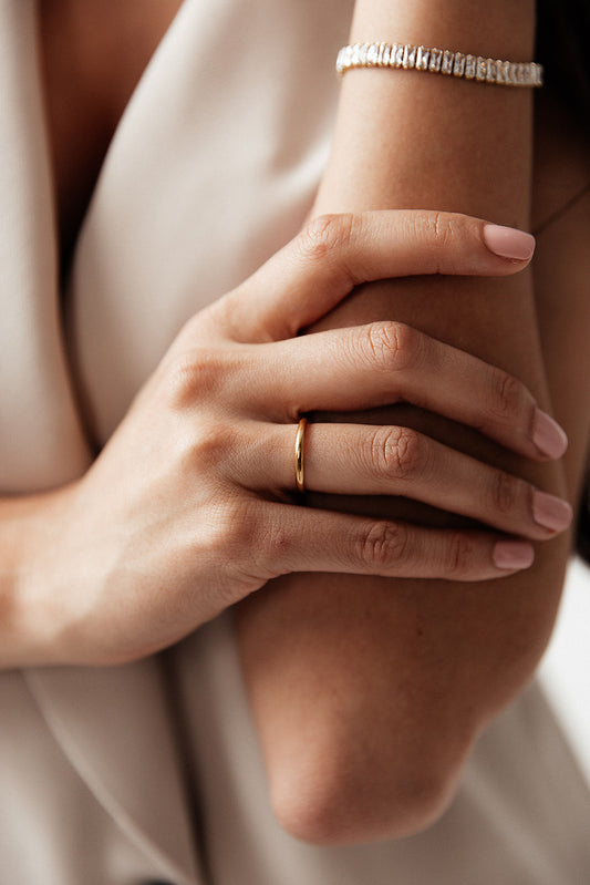 Rory - Gold Minimalist Thin Ring