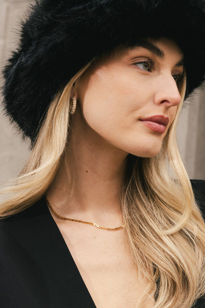 Amélie - Gold Flat Chain Necklace