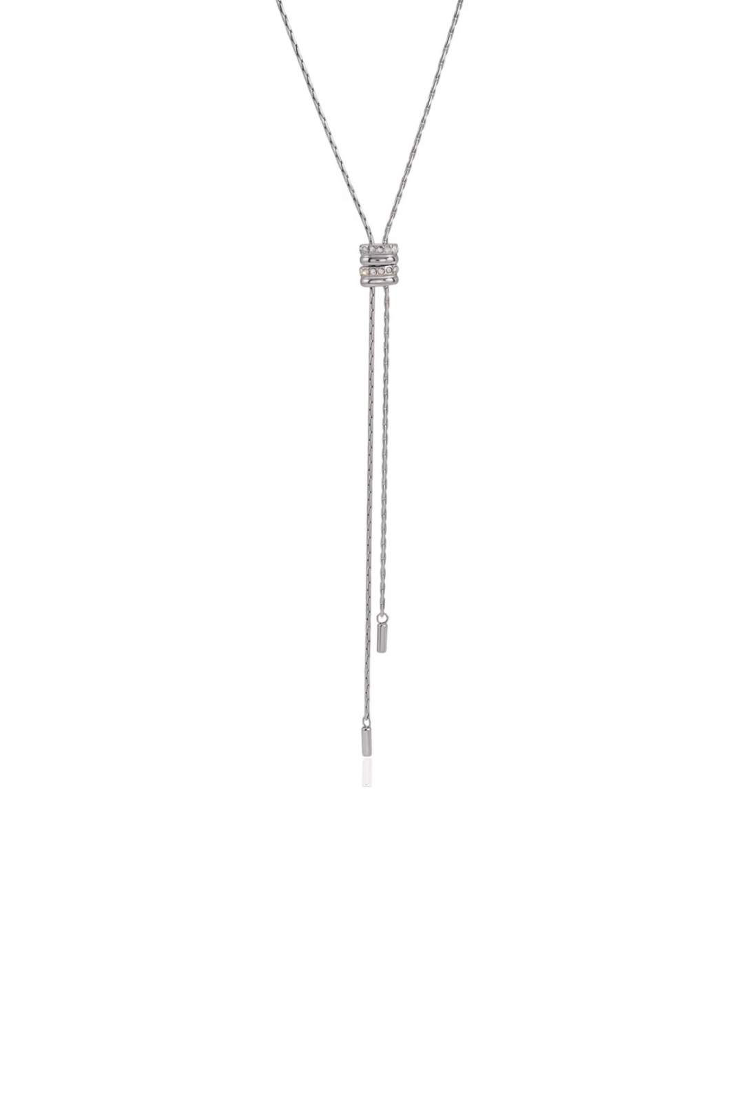 The Reins - Silver Adjustable Bolo Necklace
