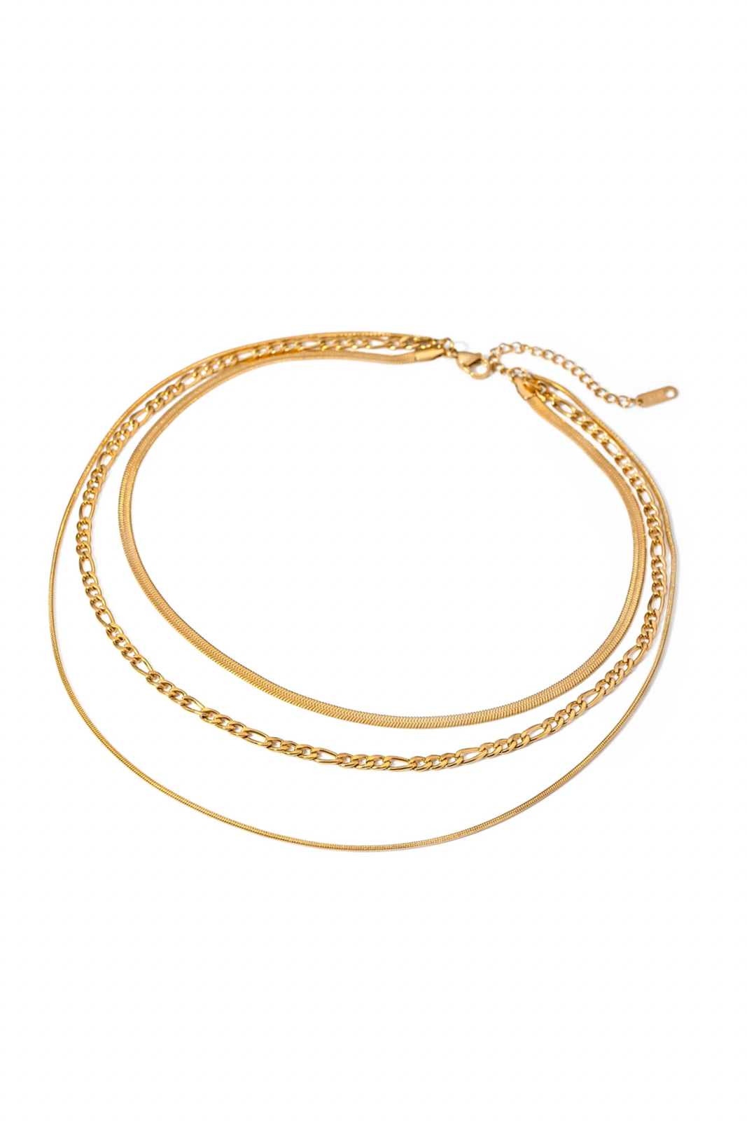 Aurélie - Triple Chain Bundle Necklace