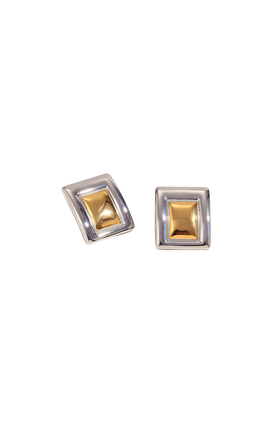 Amélie - Mixed Square Stud Earrings