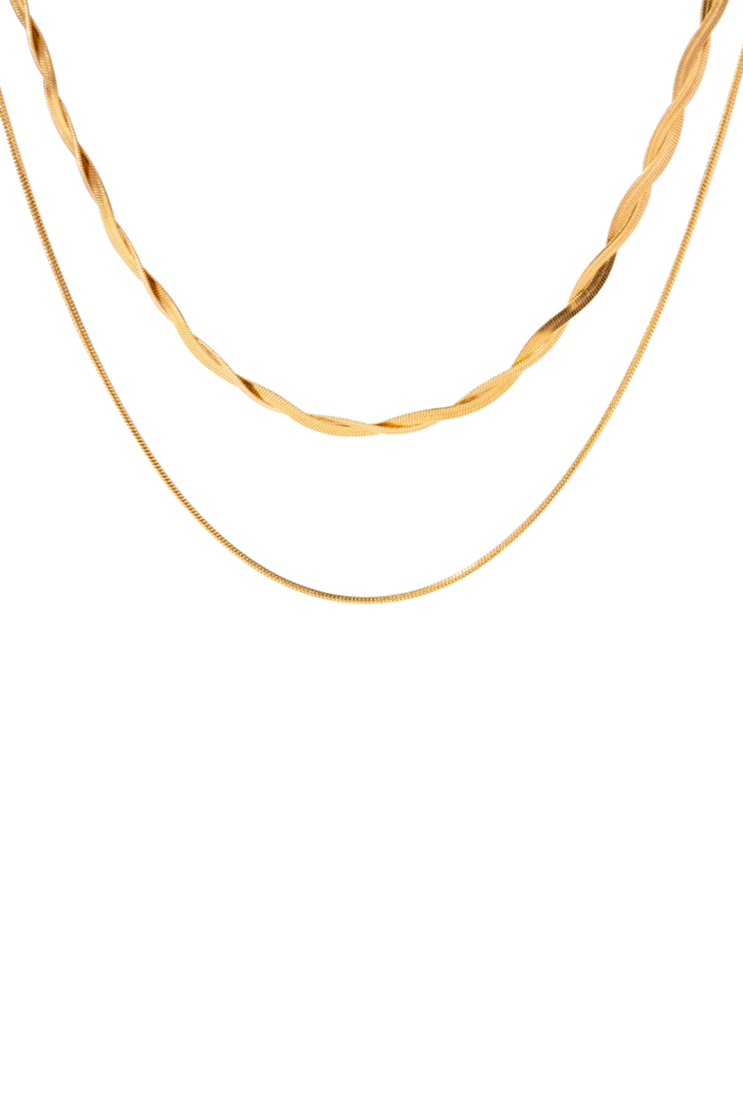 Buy more, save more! Bundle + Set - Gold Necklace.