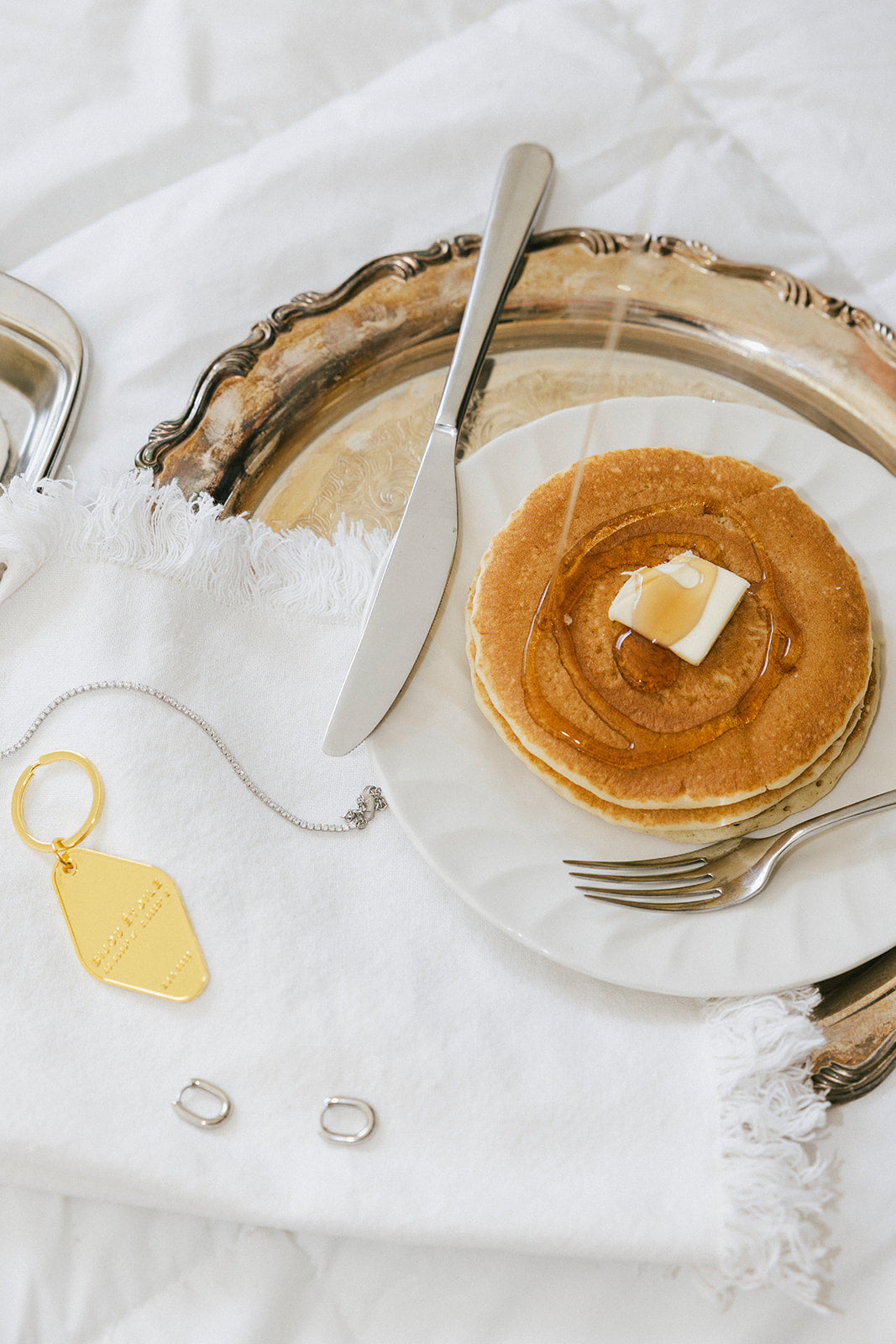 Bijou Étoile Gold Hotel Keychain
