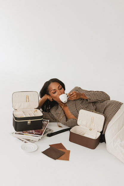 Jewelry Vanity Case Espresso (PRE-ORDER)