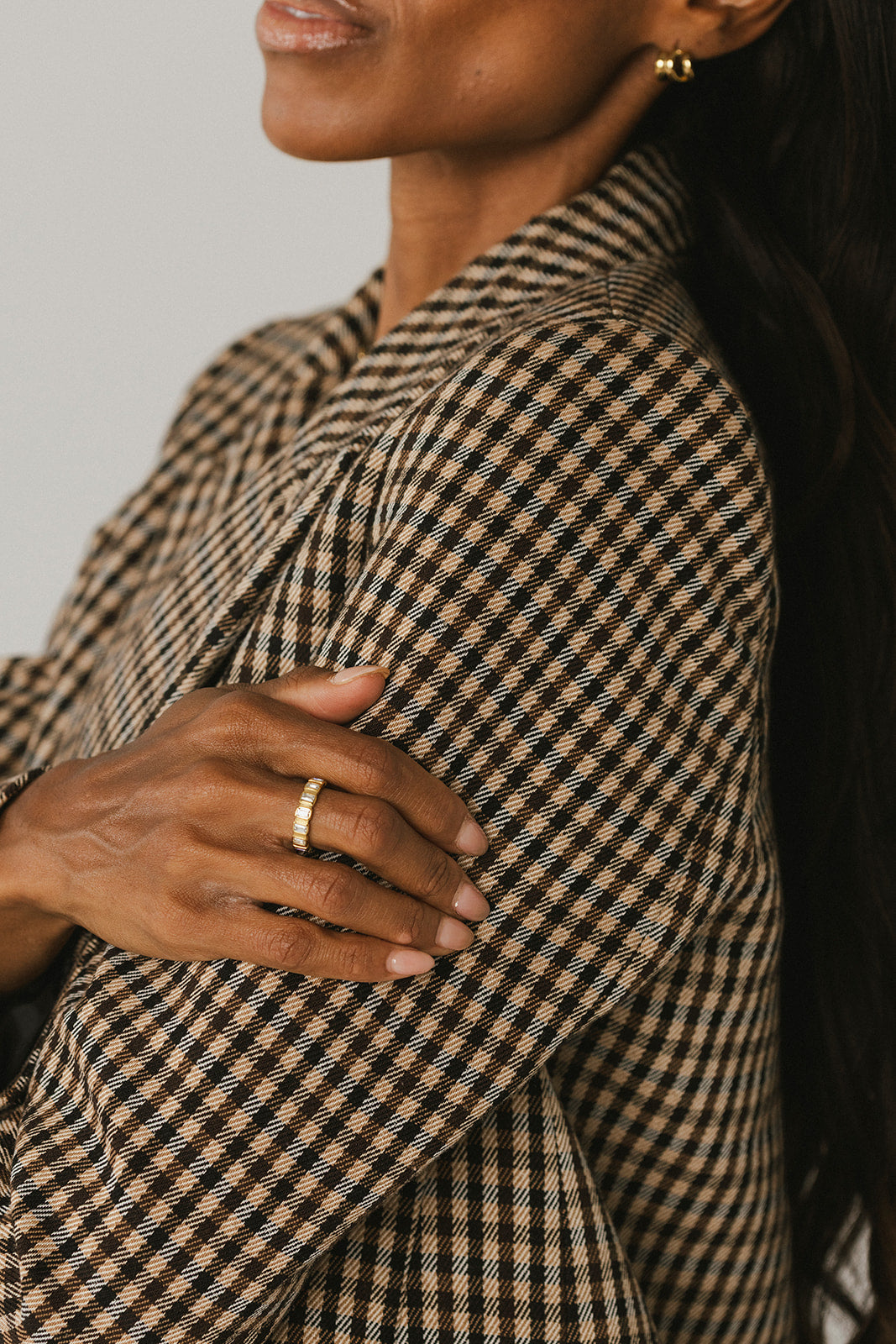 Florence - Gold Diamond Bezel Ring