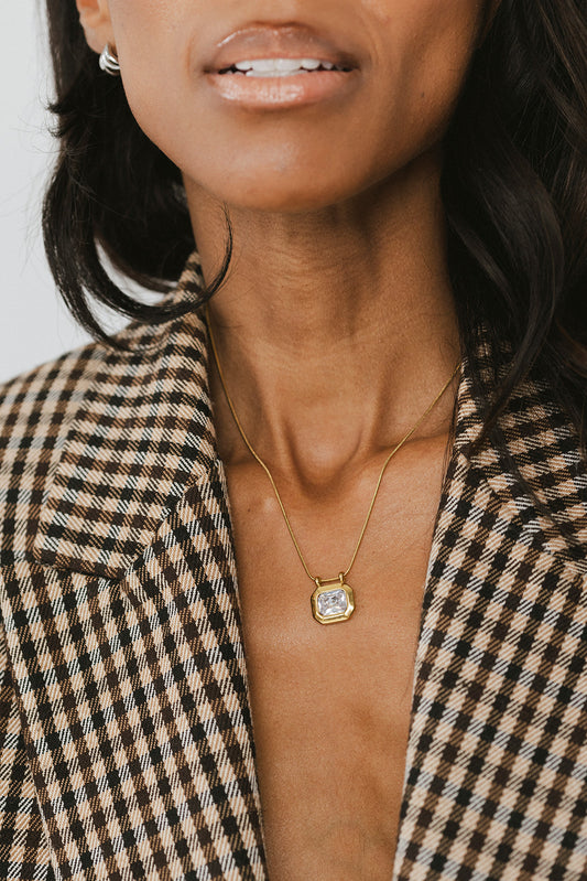 Hera - Gold Diamond Necklace