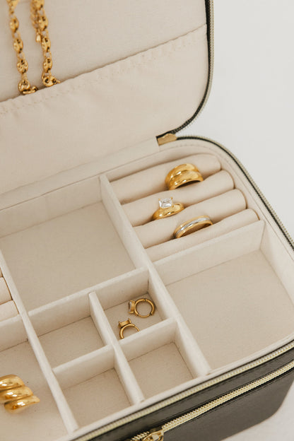 Jewelry Vanity Case Caviar (PRE-ORDER)