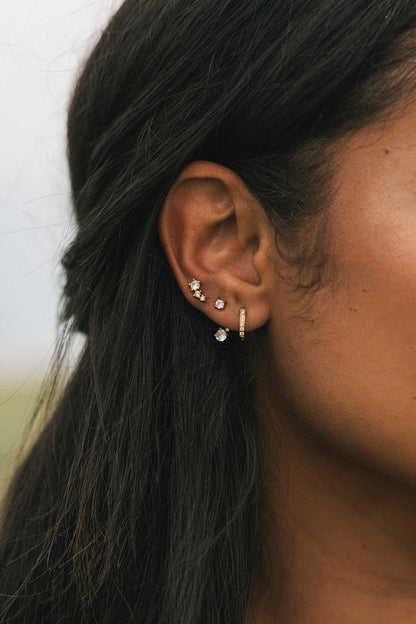 Cheval d’Or - Gold Earrings (Set of 3 Bundle)