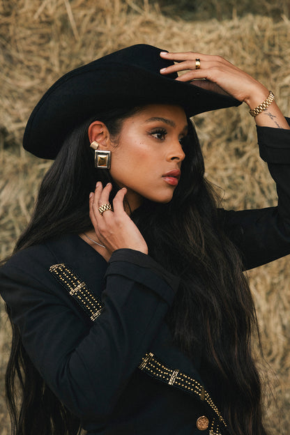 Amélie - Mixed Square Stud Earrings
