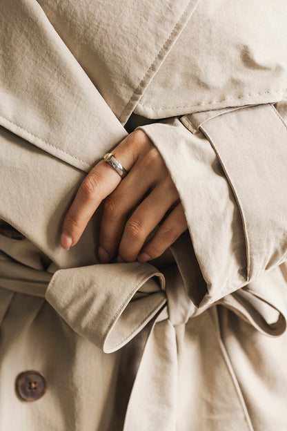 Julia - Mixed Metal Statement Ring