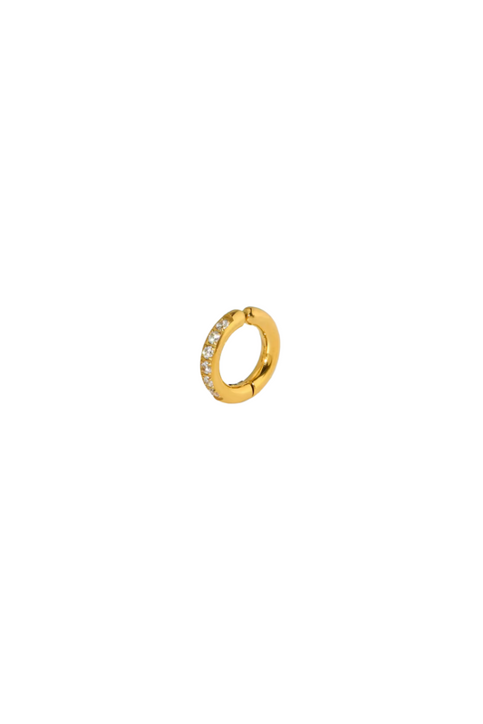 Loïc - Gold Adjustable Diamond Ear Cuff