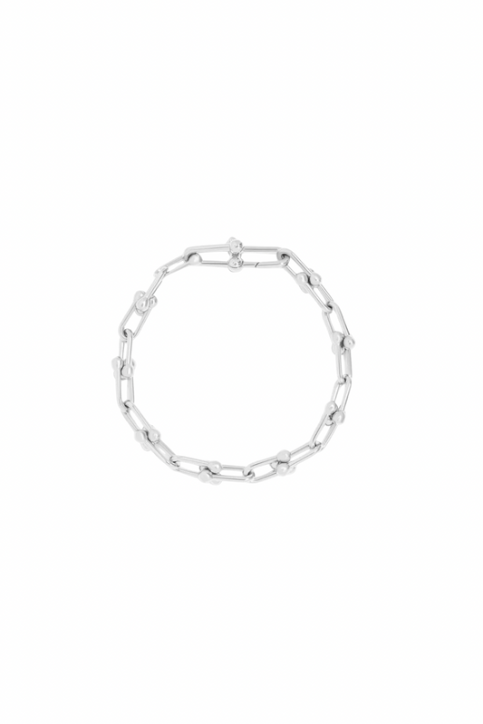 Silver U-Link Bracelet