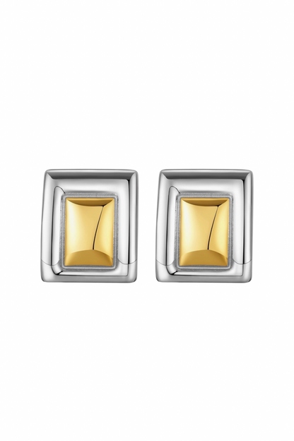 Amélie - Mixed Square Stud Earrings