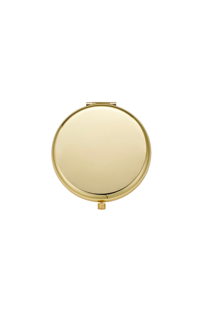 Custom Engraved Gold Compact Mirror