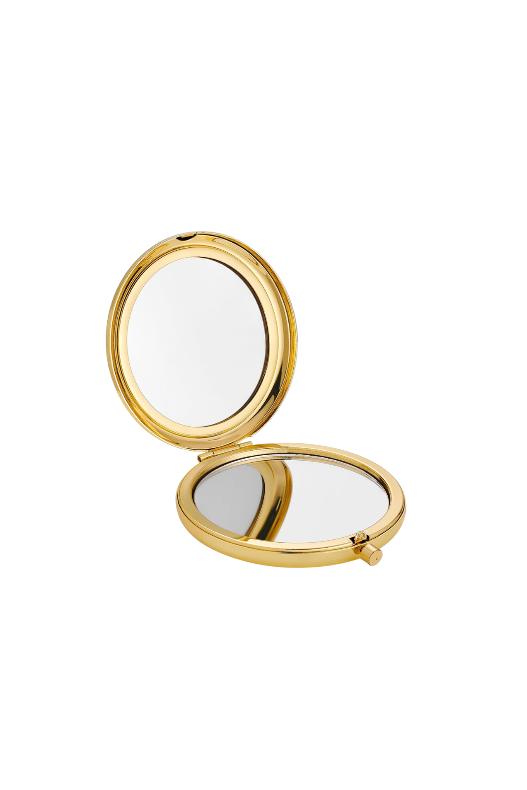 Custom Engraved Gold Compact Mirror