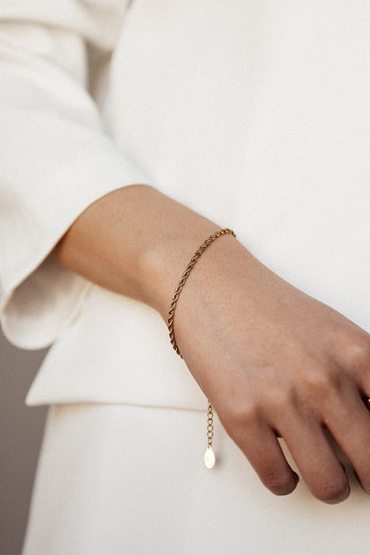 Aura - Gold Rope Chain Bracelet